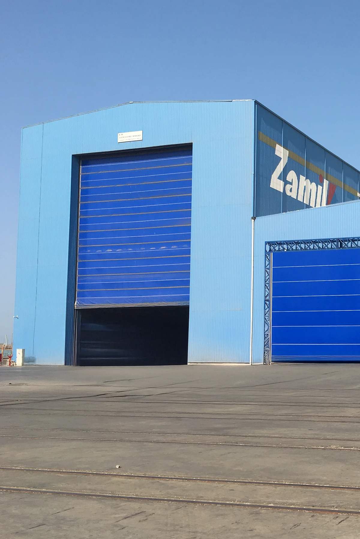 Iso Flex Hangar Doors - hangardeur