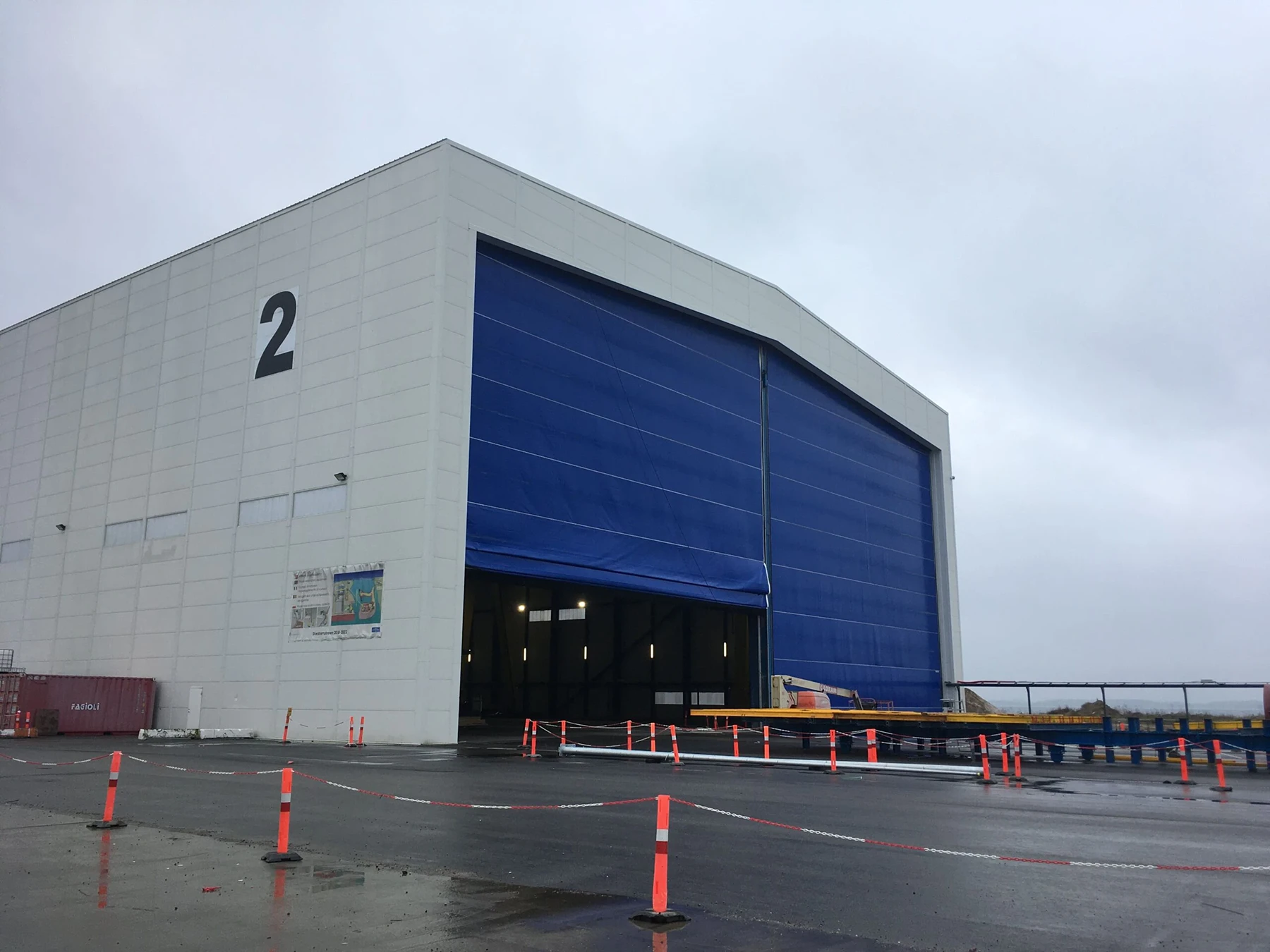 Industriële deuren voor scheepswerven